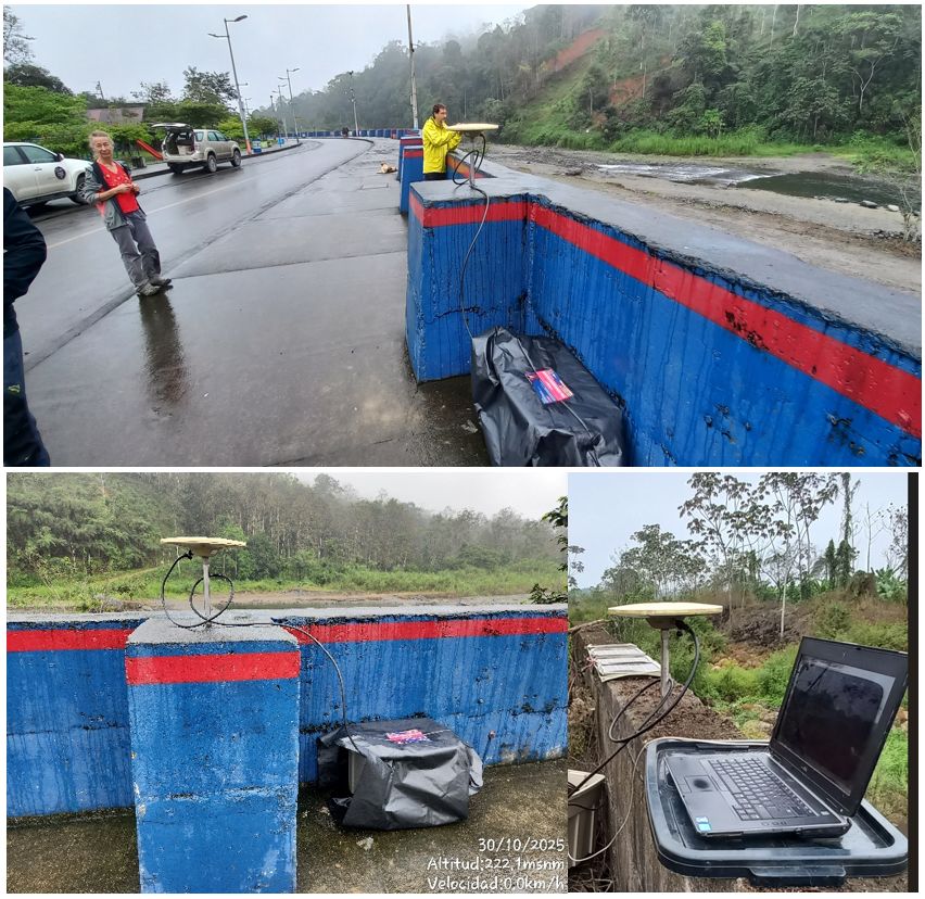 Campaña de mediciones GNSS en la zona de Zhud – La Troncal - Milagro