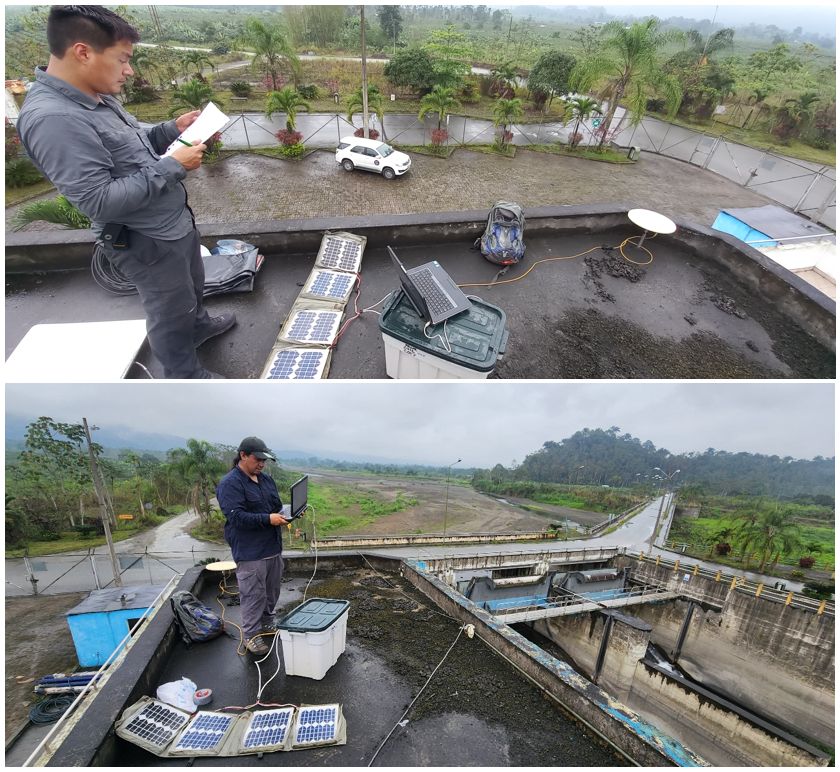 Campaña de mediciones GNSS en la zona de Zhud – La Troncal - Milagro