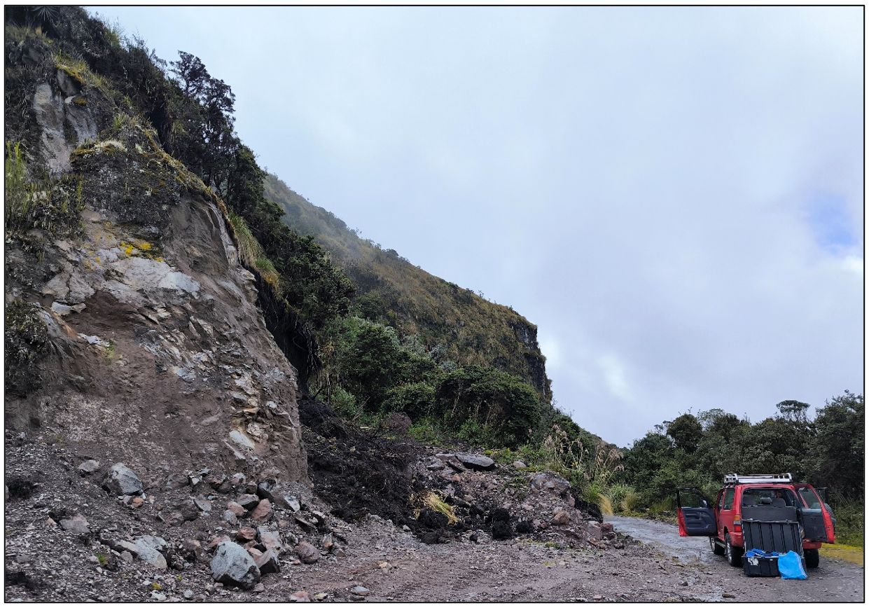 Trabajos de campo en Ana Tenorio – Parque Nacional Llanganates
