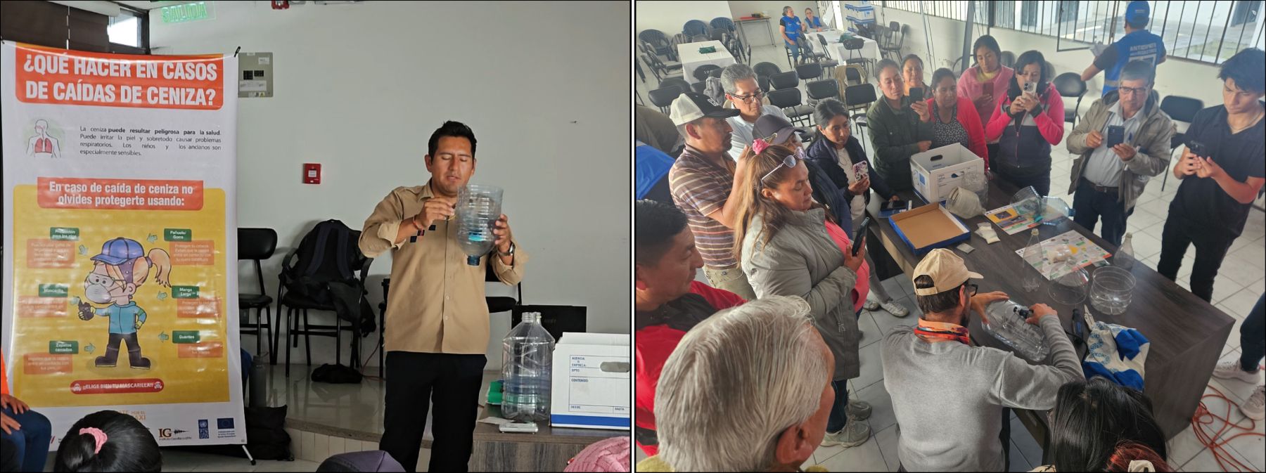 Taller de capacitación para ser parte de la Red de Observadores Volcánicos del Ecuador