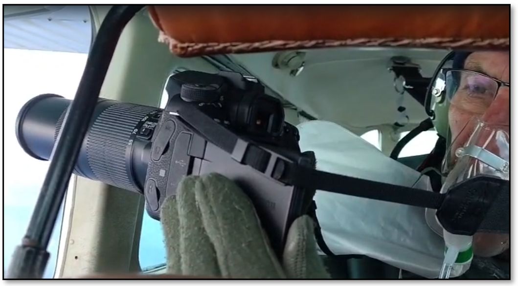 Sobrevuelo de monitoreo visual, térmico y de fluidos a los volcanes Sangay y Tungurahua