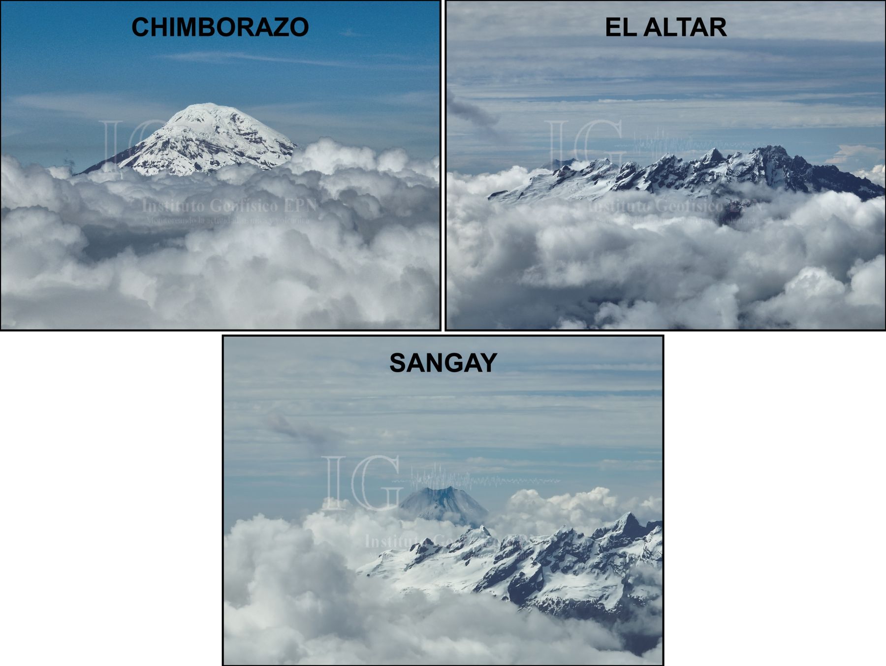 Vigilancia térmica y morfológica del volcán Tungurahua y mantenimiento de su red de cenizómetros