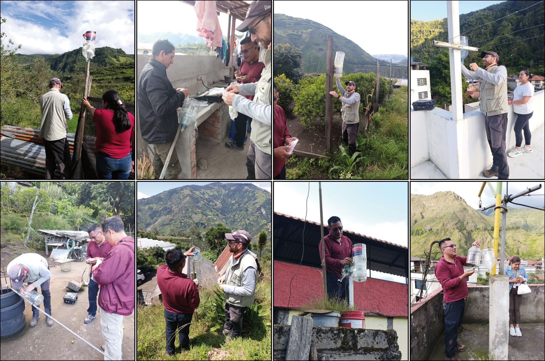 Vigilancia térmica y morfológica del volcán Tungurahua y mantenimiento de su red de cenizómetros