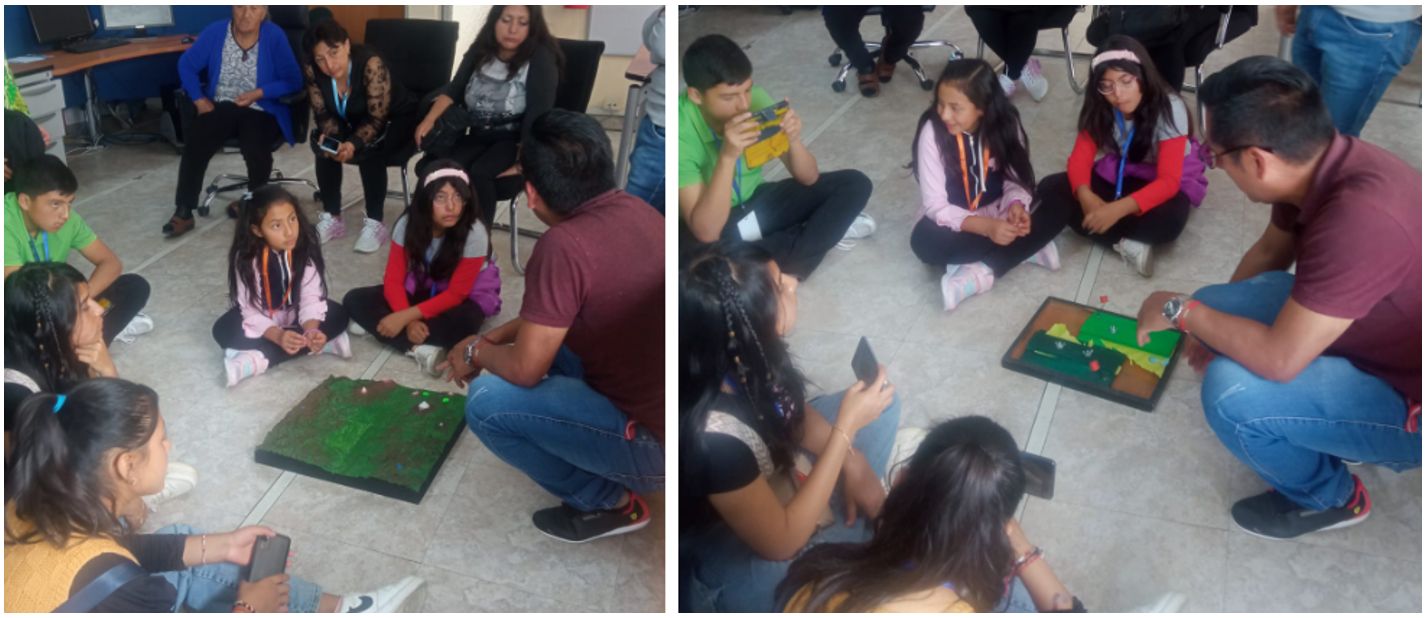 Estudiantes de la Unidad Educativa Alejandro Dávalos Calle de Salcedo visitan el IG-EPN