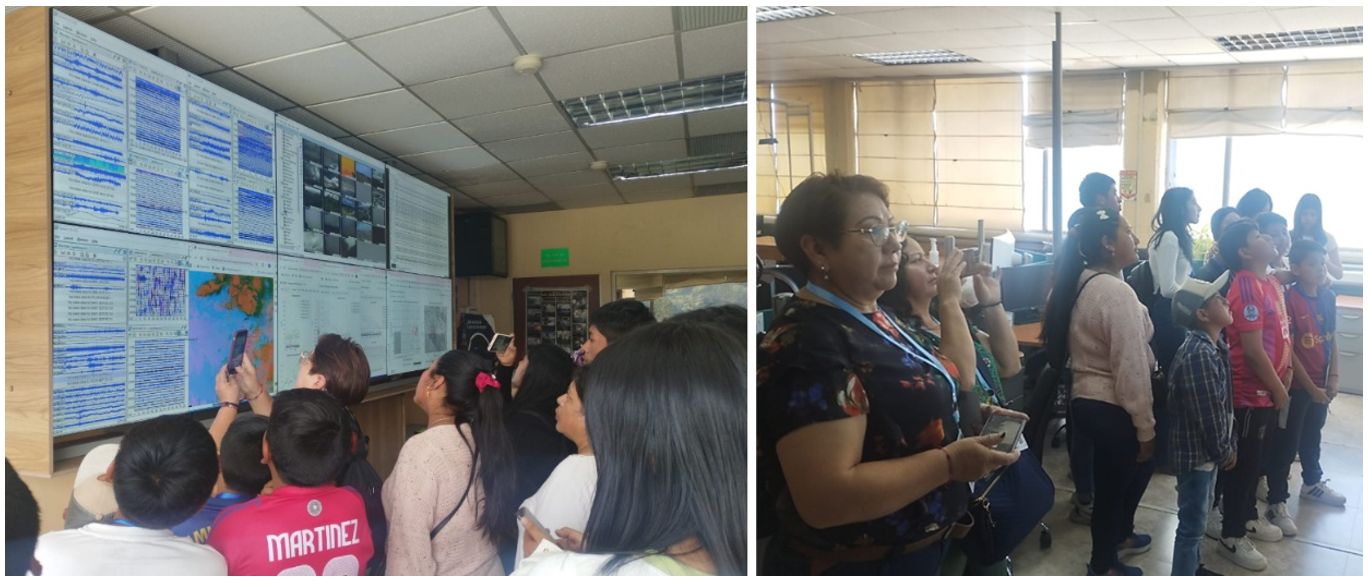 Estudiantes de la Unidad Educativa Alejandro Dávalos Calle de Salcedo visitan el IG-EPN