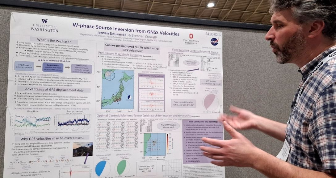 Participación del IG-EPN en la reunión anual de la American Geophysical Union “Advancing Earth And Space Sciences” (AGU25)