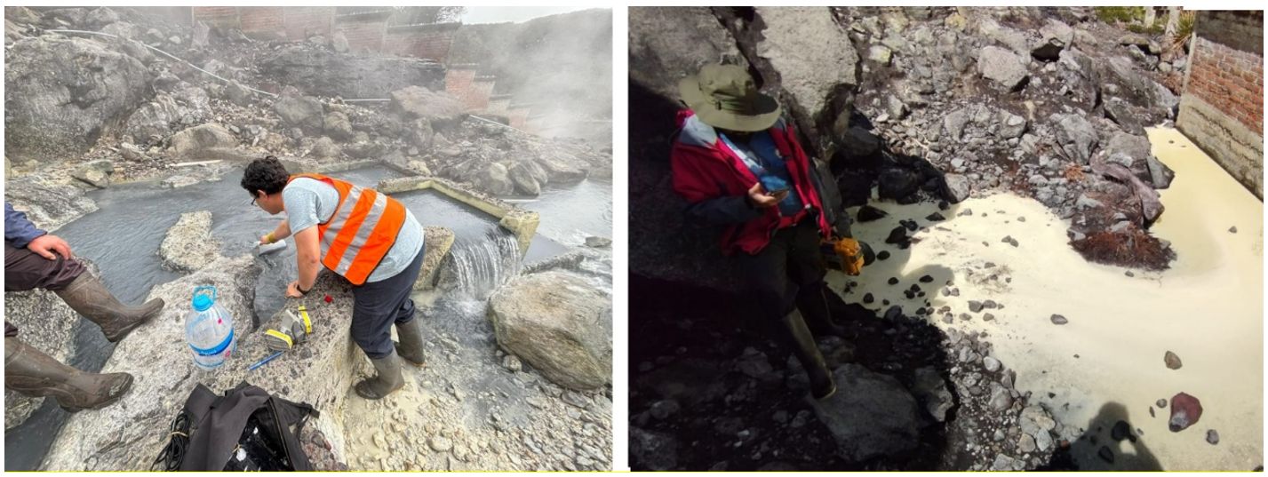 Tareas de vigilancia en el Chiles-Cerro Negro en diciembre de 2025 y enero de 2026