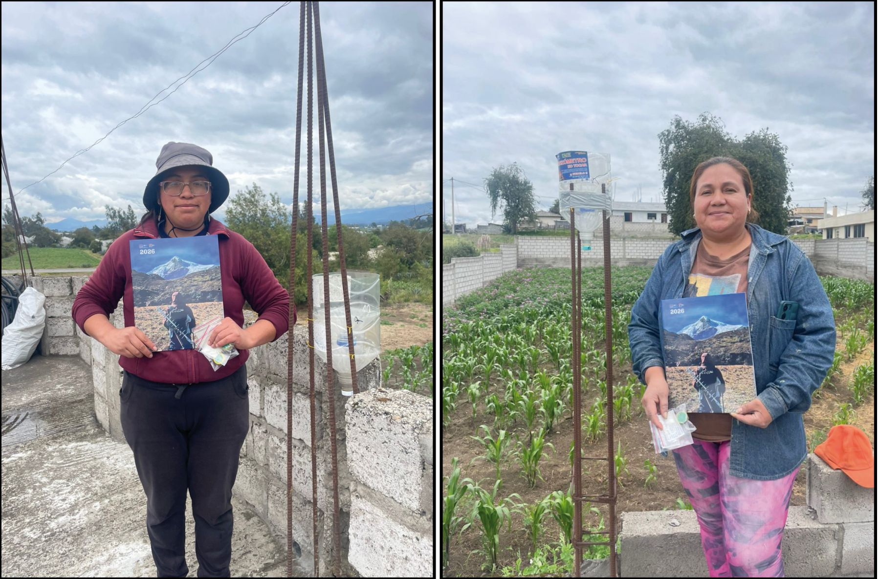 Mantenimiento de la red de cenizómetros del volcán Cotopaxi y visita técnica a observadores volcánicos