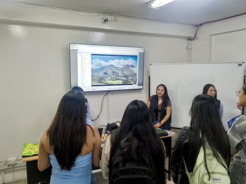 El IG-EPN participa en las casas abiertas organizadas por el Instituto Superior Tecnológico Cruz Roja Ecuatoriana (ISTCRE) por un futuro resiliente
