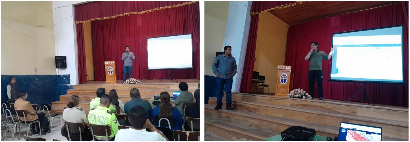 Evento de fortalecimiento del conocimiento científico en la Cabecera Cantonal de Mira