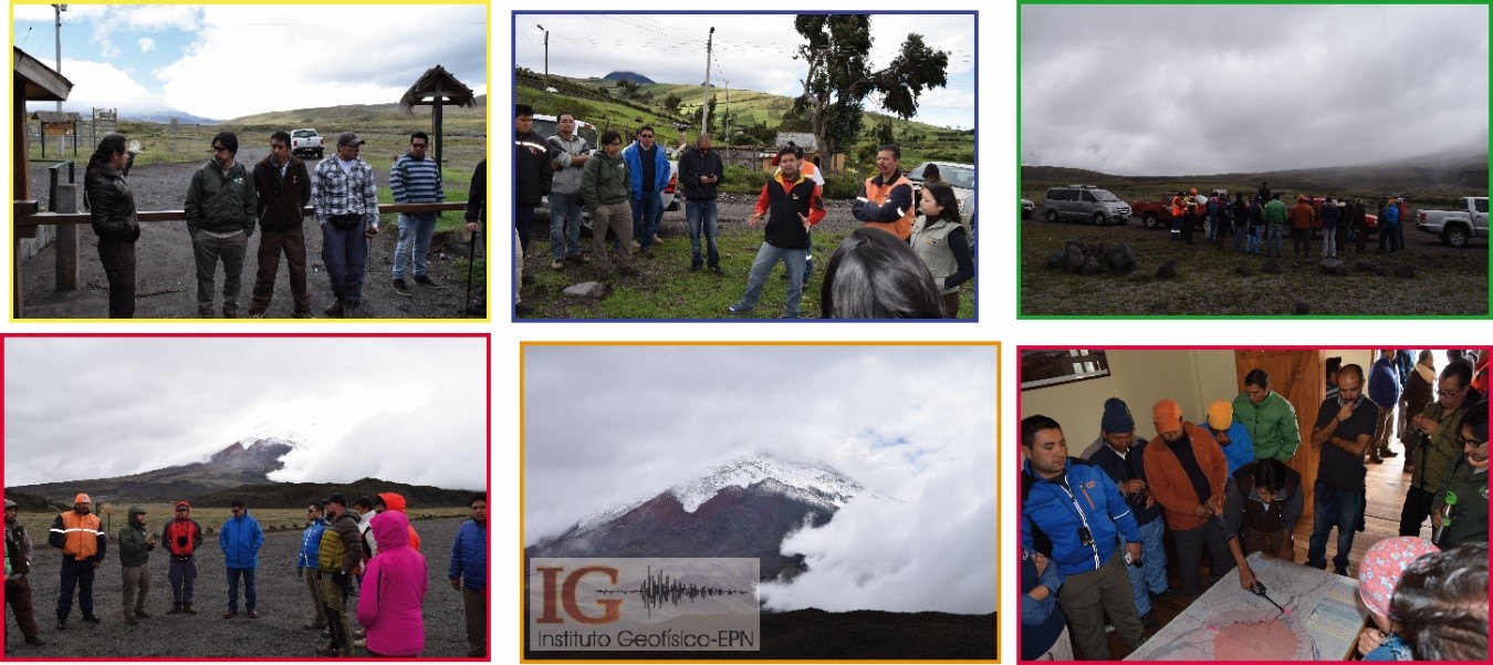 Visita de campo interinstitucional para el proceso de reapertura del Parque Nacional Cotopaxi (PNC)