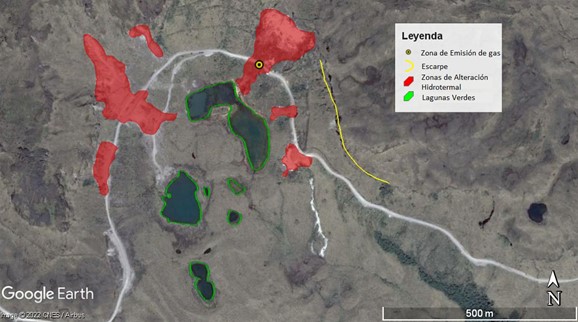 Complejo Volcánico Chiles - Cerro Negro  Informe de Monitoreo de Fuentes Termales - Septiembre de 2022