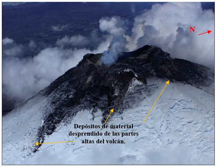 Actualización de la Actividad Eruptiva del Volcán Cotopaxi N° 5 - 2016