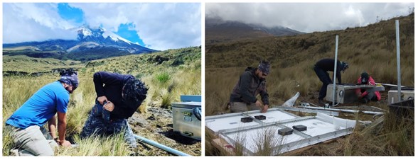 Instalación de un instrumento MultiGAS permanente en el volcán Cotopaxi