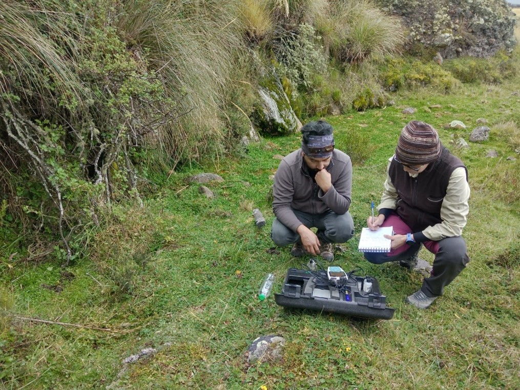 Monitoreo de fuentes termales en el volcán Cotopaxi