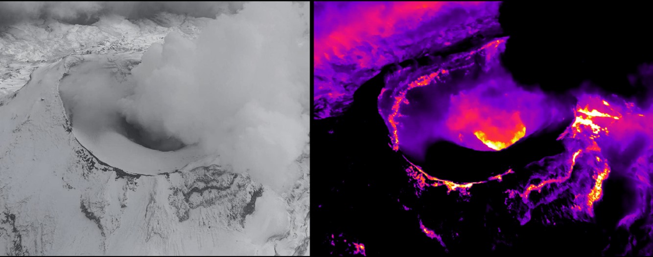 Sobrevuelos de vigilancia del volcán Cotopaxi efectuados durante el mes de enero de 2023