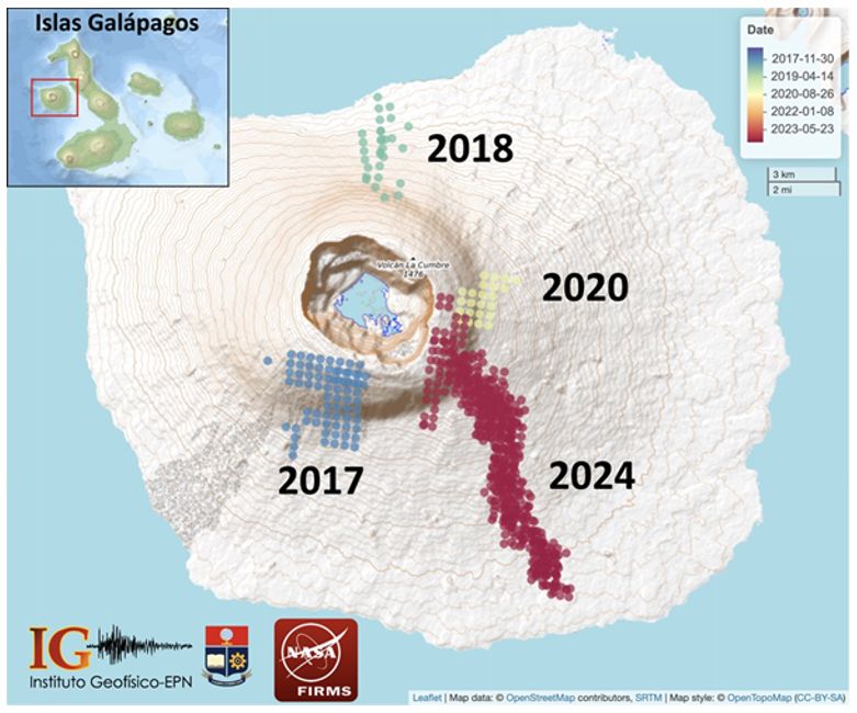 Informe Especial Volcán Fernandina N° 2025-001