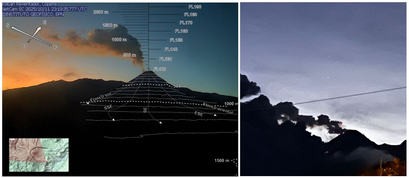 Informe Especial Volcán El Reventador N° 2025-001