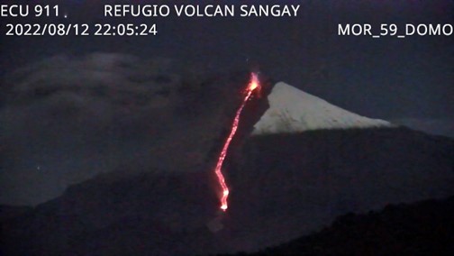 Informe Volcánico Especial Sangay No. 2022-002