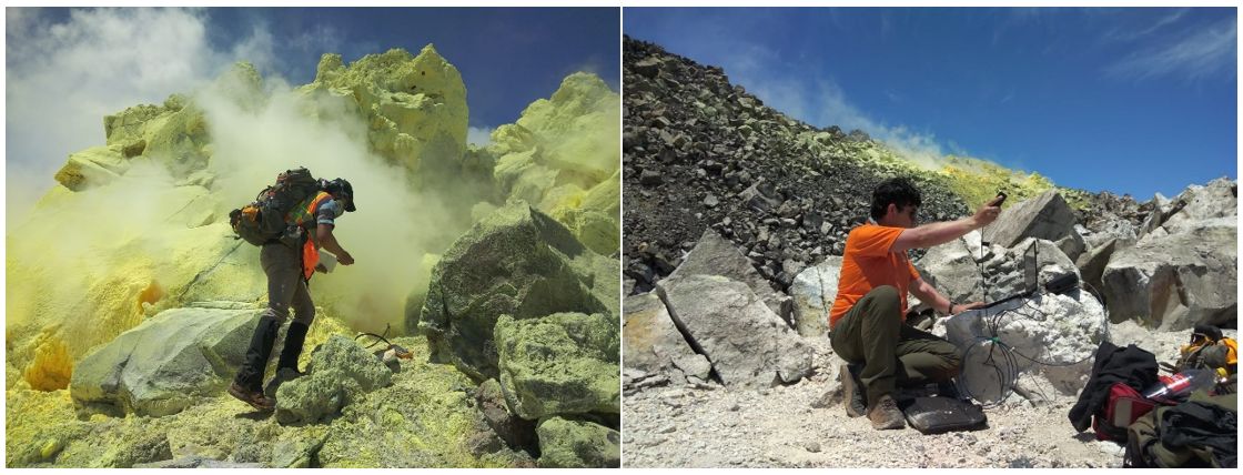Trabajos de monitoreo de la actividad superficial del volcán Sierra Negra – Isla Isabela, Galápagos