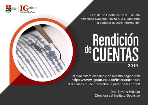 Invitación a la Rendición de Cuentas