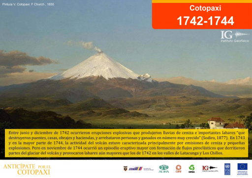 Erupción 1742-1744