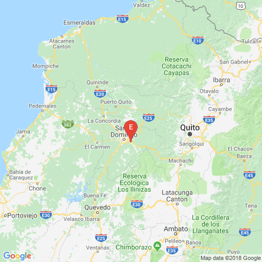 Epicenter map
