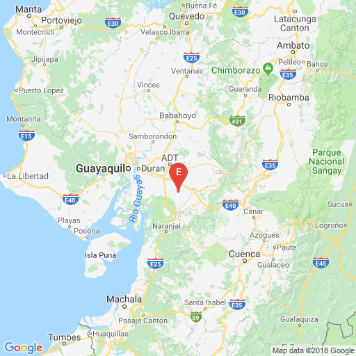 Epicenter map