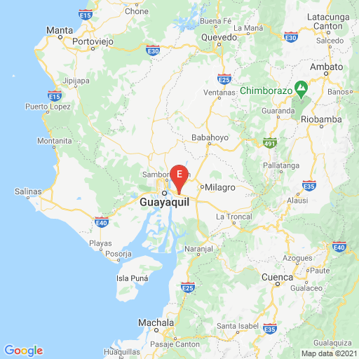 Epicenter map